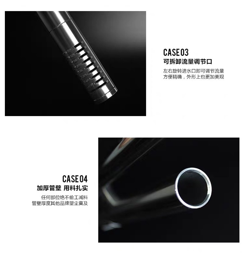 不锈钢进出水除油膜牧凡草缸配件鱼缸过滤桶处理器去油膜水管件口