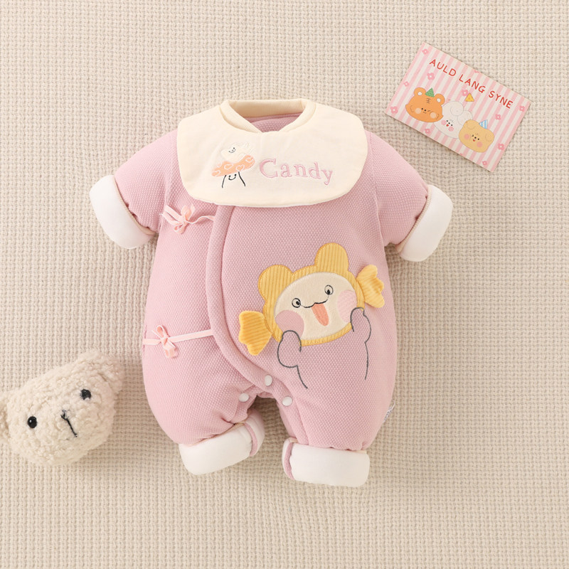 新生儿加厚连体衣秋冬保暖棉服婴儿外出抱衣男女宝宝夹棉哈衣棉袄,童装/婴儿装/亲子装,连身衣/爬服/哈衣,淘宝优惠券,粉丝福利购,淘宝优惠卷