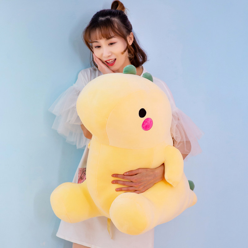 ins网红霸王龙毛绒玩具儿童公仔恐龙大号抱枕女孩睡觉超软玩偶男