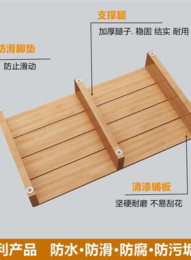 实木脚踏凳脚踏板沙发台阶凳可定制办公室厨房防滑脚踩垫增高凳子