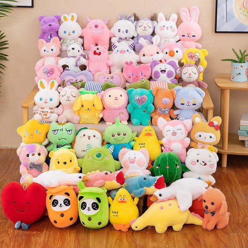 娃娃机婚庆抛洒毛绒玩具活动礼品开业互动下玩偶婚礼套餐