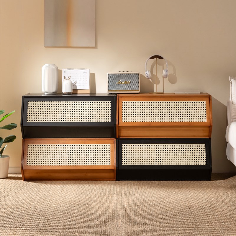 书架落地置物架书柜子家用儿童客厅实木简易展示柜卧室靠墙杂物柜