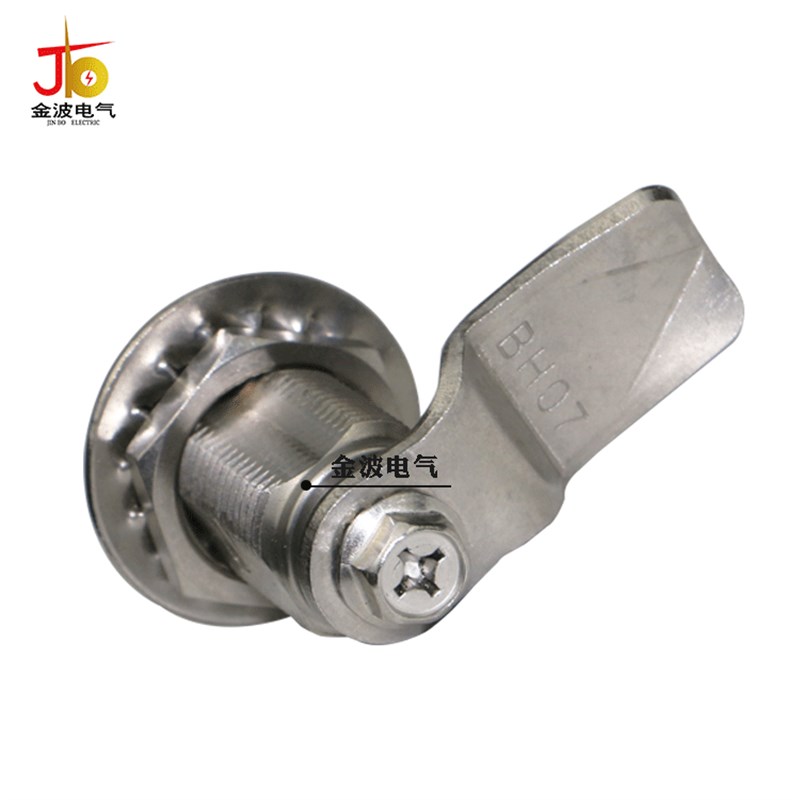 MS816-4D交通轨道用锁不锈钢304伸缩转舌锁7*7四方锁头动车高铁用