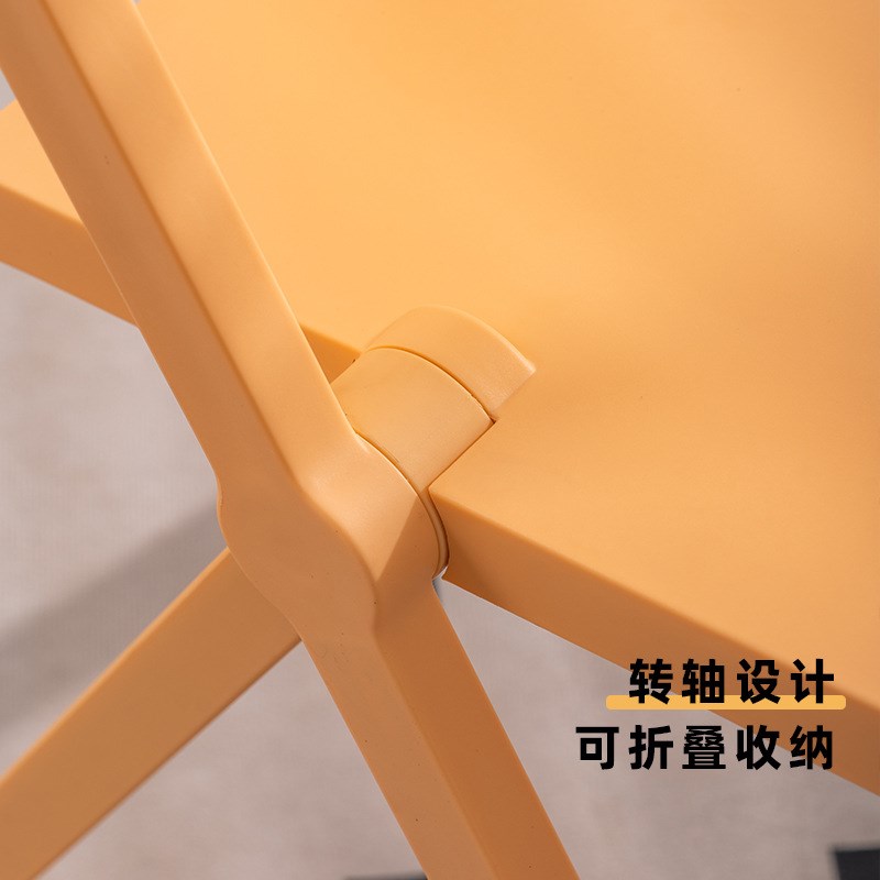 整装折叠椅子折叠培训椅结实折叠会客椅简约塑料折椅经济型活动椅