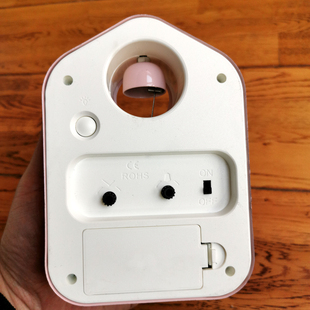 可爱简约金属打铃闹钟床头钟表静音数数字 装饰儿童起床困难响亮