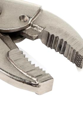 71103大无品牌/力钳圆口带刃力钳动压英力钳夹钳固定手钳子10加寸