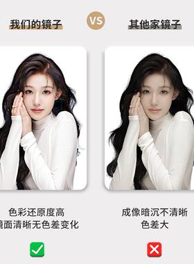 全身镜轻镜奢生卧室衣帽间服店网红试衣客厅zjjz壁挂落地穿女衣镜装子