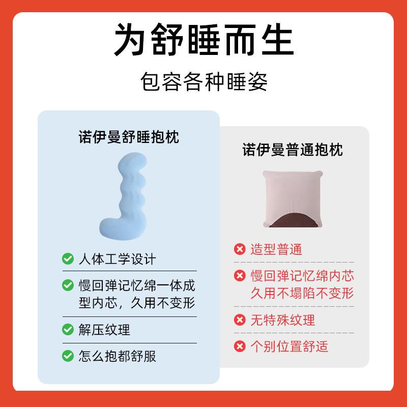◇学女诺伊曼人体工孕妇夹腿睡觉抱枕上F776SSHH长条成人生床睡觉