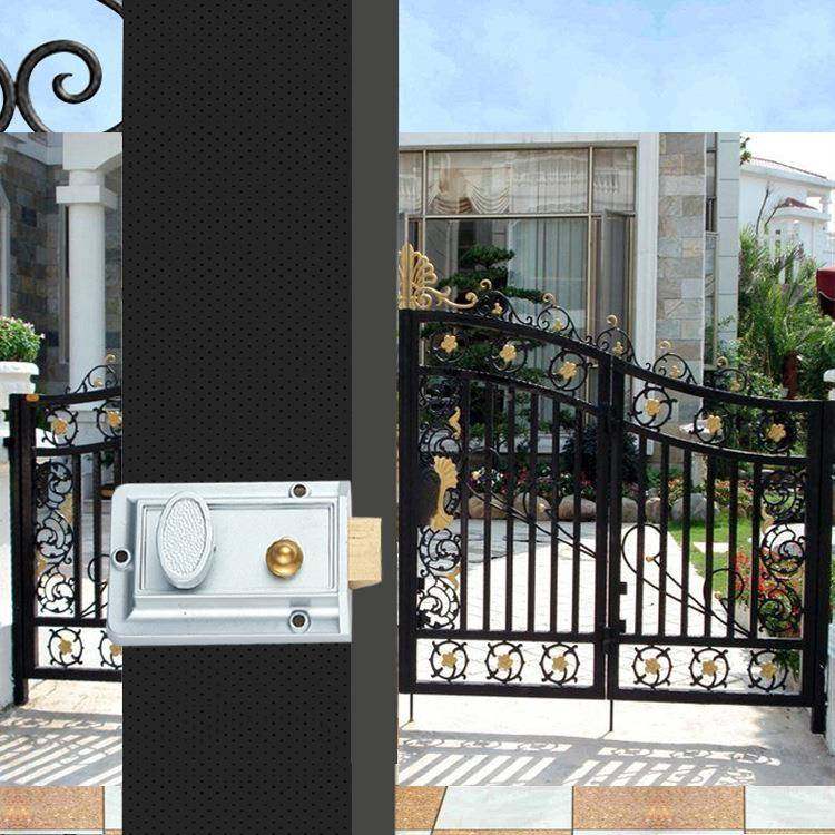 全牛机械密码锁铁门锁防盗门锁木门锁锁ＡＪ01办门老式头锁四公方