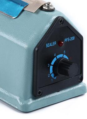 PFS封-200900铁壳印字收缩膜封手切动商用小型家用牛轧糖机塑机