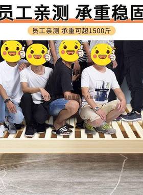 实沙发床多功能抽折叠床拉床蹋发蹋米床沙床一体木两HVX用伸缩床