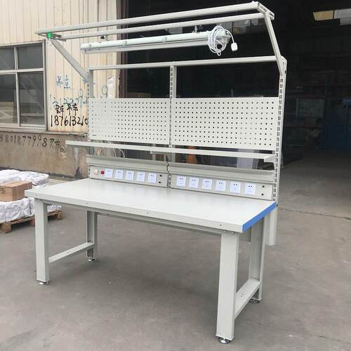 防电工作静台操作维台重型装配工作台脑修桌检验桌实52电验台打包