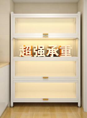 厨房置物架地多层防尘收纳柜子用多功能家落碗柜边餐202405-c柜橱