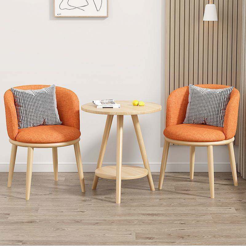 阳台休闲桌椅客厅轻奢茶桌椅组合民宿酒店洽谈网红桌椅套装三件套