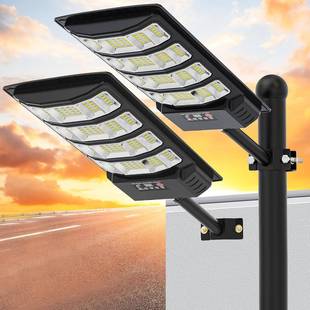 私模款户新灯外壁家用太化阳能人体感应灯SY-TX一体三面发光太阳能路灯