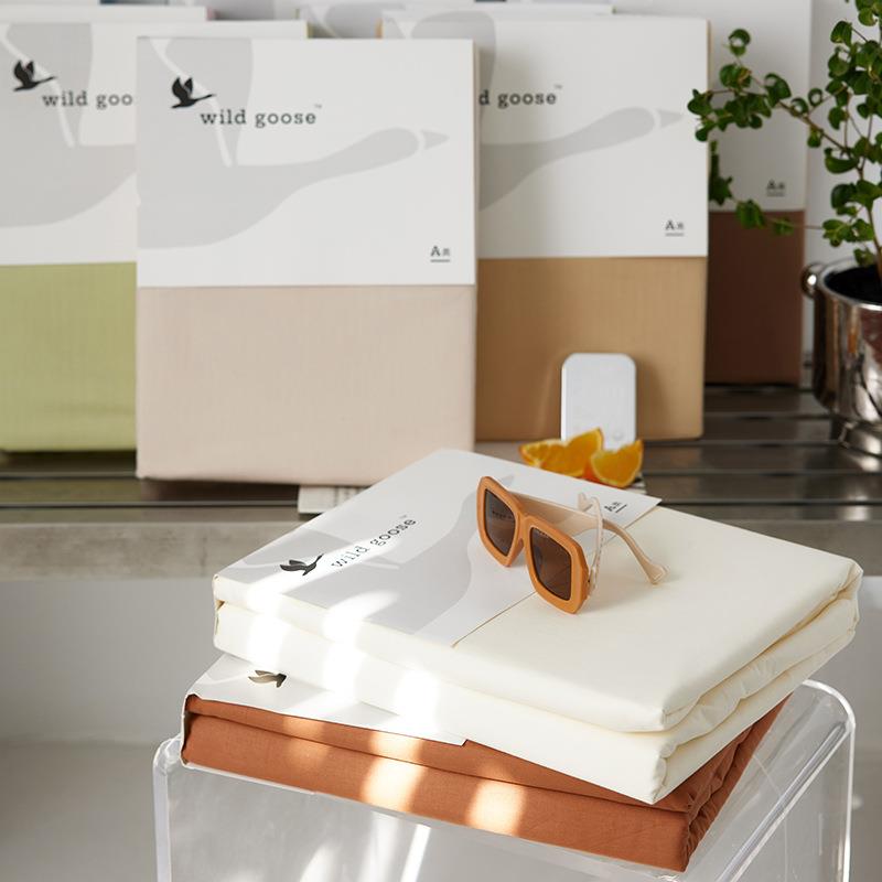 A类6s婴级超柔亲FXB20250肤大雁纯棉单0品系列单被套单床单床纹笠