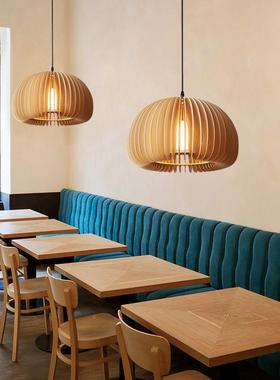 v南i吊ntage餐厅吧台简约吊复古灯日式卧室810客栈民宿书房实木瓜