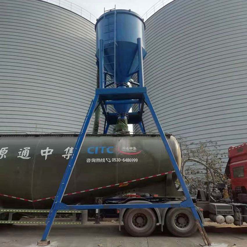 大堆粮食倒仓出仓入库的大型吸粮机气力输送机风力输送机价格