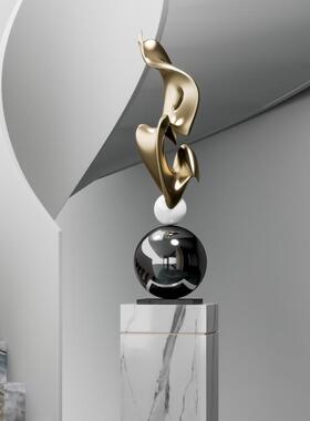 匠酒何十三DS-2024-玻璃钢艺术雕塑现几代落地摆件店客厅玄关落地