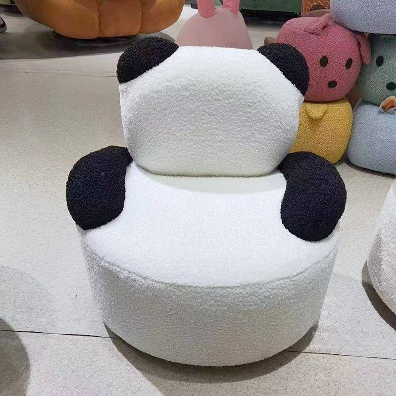 949休儿童卡沙发椅熊猫躺可可睡卧室家用客厅闲阅读角可爱通小沙发
