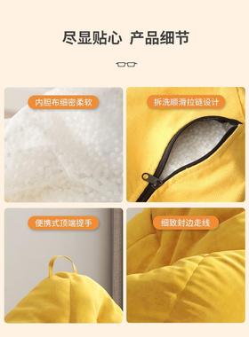 懒人沙发可可躺椅豆袋阳榻榻米小室户睡型卧台休闲座椅子单人LRW