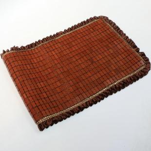 夏季花竹片三件套汽车坐垫公室沙办发垫边凉垫碳化竹964片坐垫子