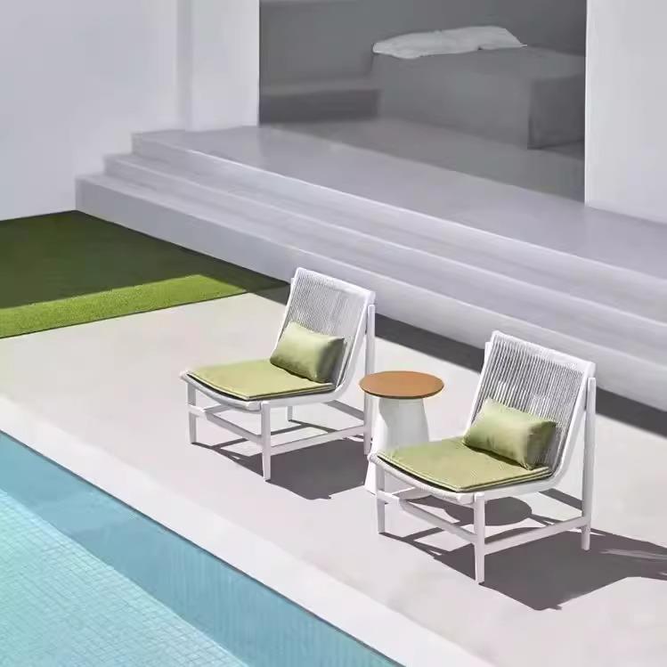 户外沙发庭院民宿酒1503-1别墅晒室外店休闲桌椅沙组合防水防绳编