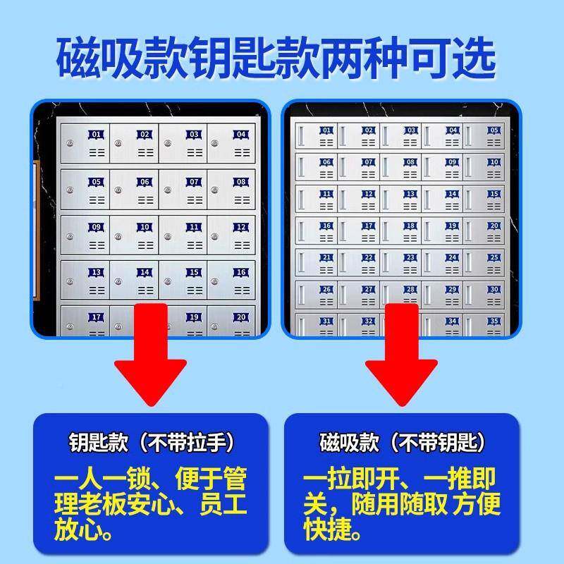 304不多锈钢食堂碗员工物柜柜门饭盒LN-5874餐具柜学校餐厅多格餐
