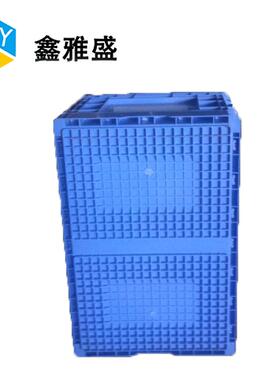 厂周家60*400*0塑0料折FHS叠箱防静电中转流箱工业塑料转物箱