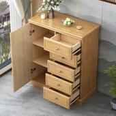 中式 实木斗厅锁01柜大容量四五斗橱多抽屉落地客卧室收纳柜带储物