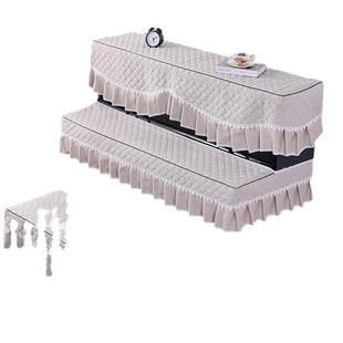 CVD冰晶琴花三套三件件罩粉披