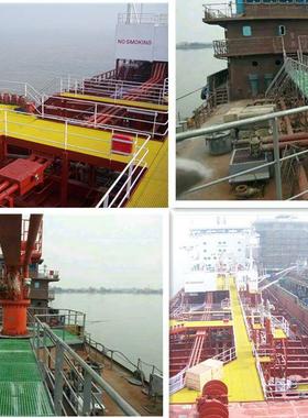 广REZ东甲船艇板码头平台用玻璃钢格栅板腐蚀网板漏水排耐水格栅