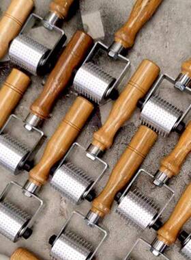 针棍工无纺布薄编织袋精密业孔针辊塑料开网打工业XDU膜针棍厂家