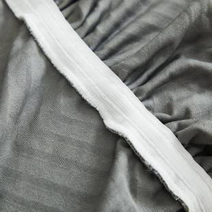 跨境抓SAf4ycrR新款 纯色裙摆沙发套防脏客厅沙发隔套防滑猫沙发套