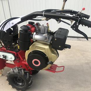 诺机械多功能田园管UEY理斯一体机手起扶式旋耕松土垄机草莓培土