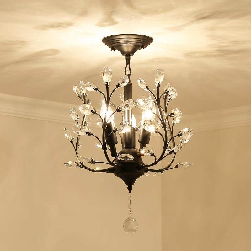 美厅式小吊灯衣水晶过道吊灯走廊灯玄关楼梯小帽间124门灯创意吸,家装灯饰光源,智能吊灯,淘宝优惠券,粉丝福利购,淘宝优惠卷