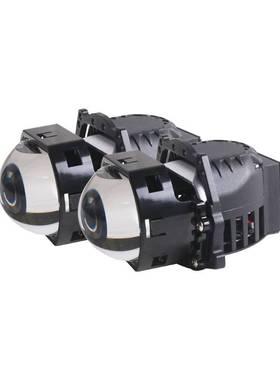 三为车灯新品SANVI 3寸A5矩阵LED双光透镜大灯55瓦6000k高亮车灯