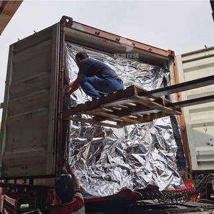 集装内衬隔热铝箔气泡NCW膜箱集箱隔热衬袋冷链保温装罩240-5尺