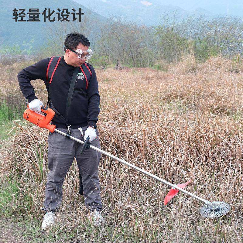 迈越电动2割草机48V6V07V打草机电机动UZI割草园林剪草机草坪除直