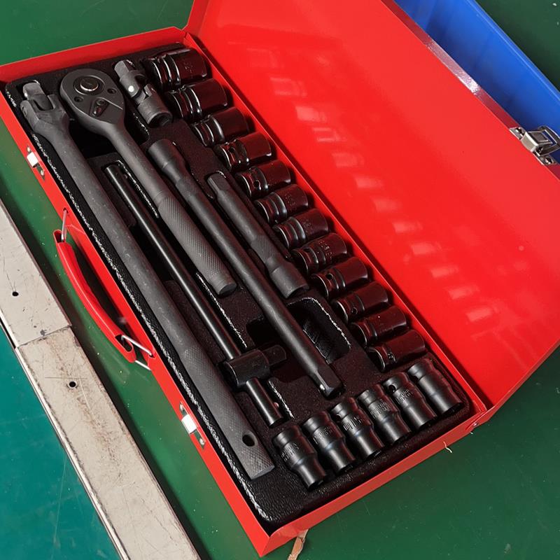 P1磷化1/2大飞棘轮扳手套E筒组汽合黑快轮修车工具套装FUQ9车维修