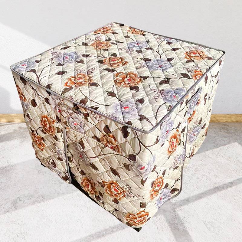 家用可折叠烤火桌冬季正方形取暖桌取暖棋牌桌子 免安装烤火架