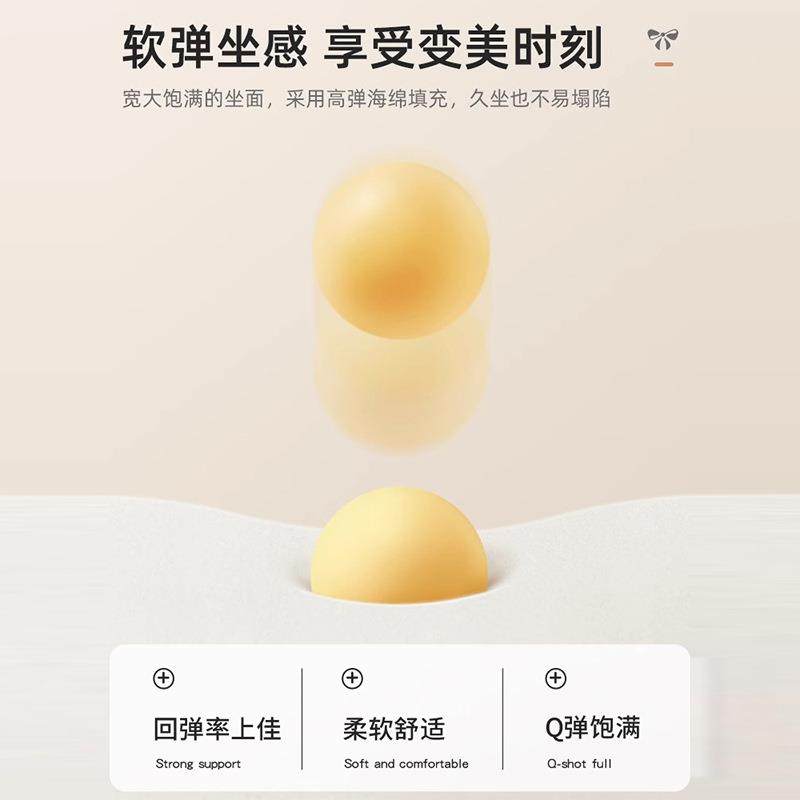 梳妆凳子奶风化油22332322妆凳毛简约卧室公椅主椅小胖羊羔梳妆台椅子女生