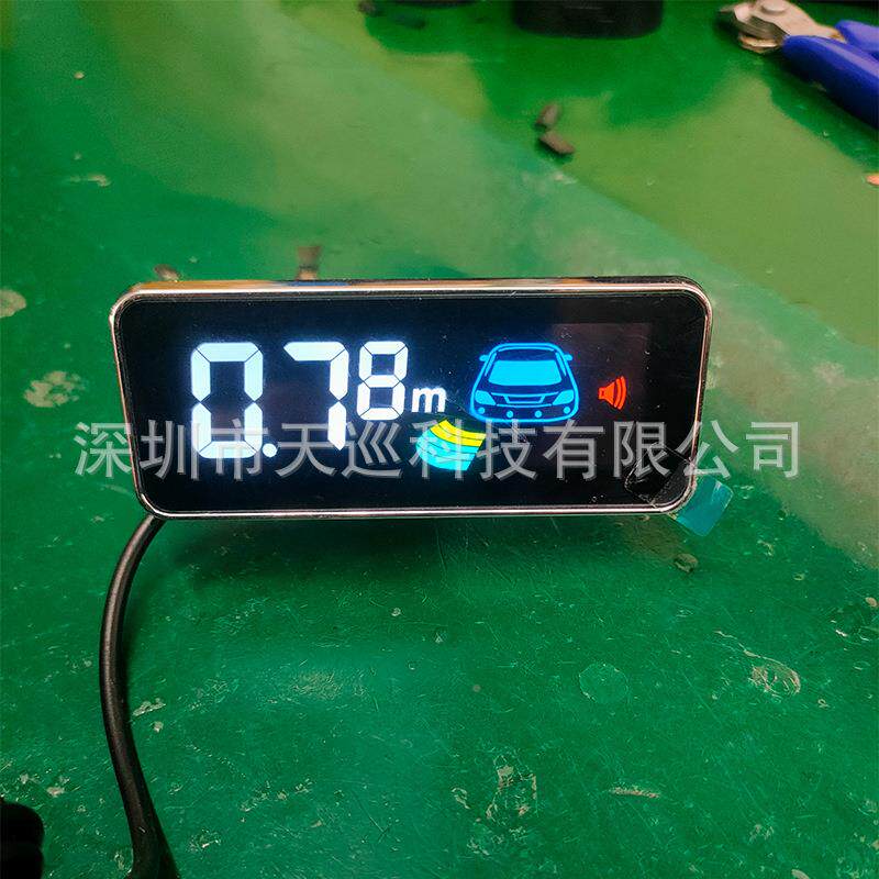 厂家液晶小彩直销汽车液倒车雷达种多小语音晶可选LCD彩屏显示器