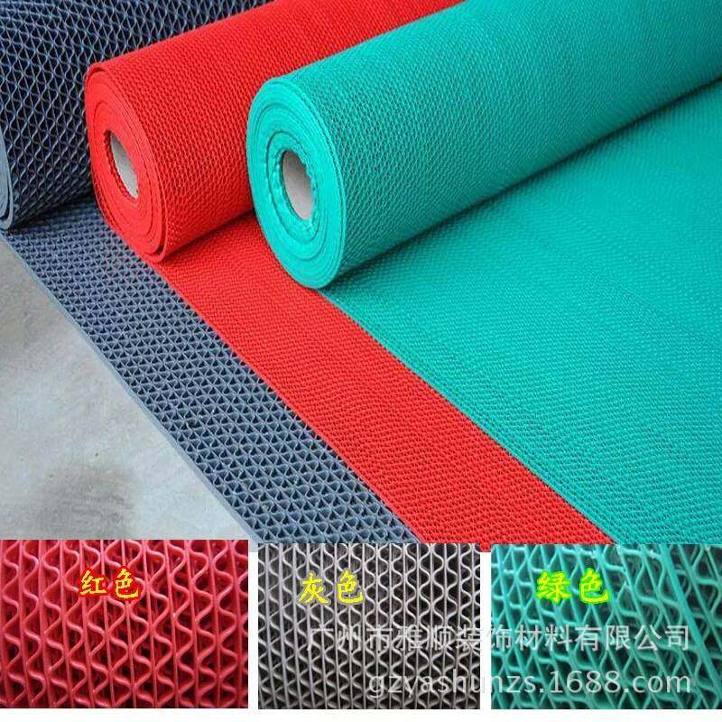 厂家直销S型防滑镂空地毯地毡 饭店厨房卫生间防水隔水塑料地垫
