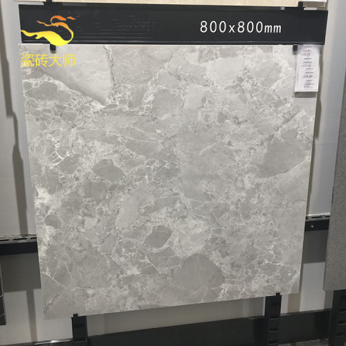 简欧瓷砖通体大理石柔光29度灰色地砖800x800客厅餐厅厨卫地板砖
