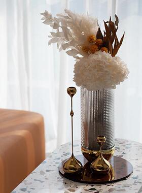 厅轻奢客YB-QS001电视柜家居花艺花现代玻璃瓶件茶几摆装饰品