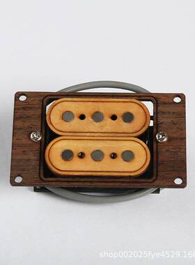 电吉他配件厂家直销电吉他贝司三弦Alnico双拾音器加框玫瑰木枫木