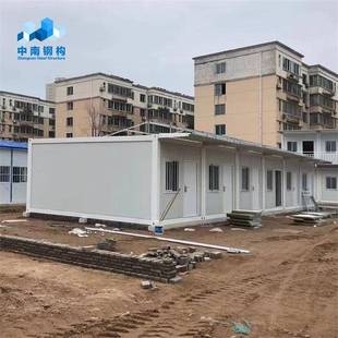 两层层集装一活动房屋双工箱地办公宿舍移动式活动板房快拼活动活