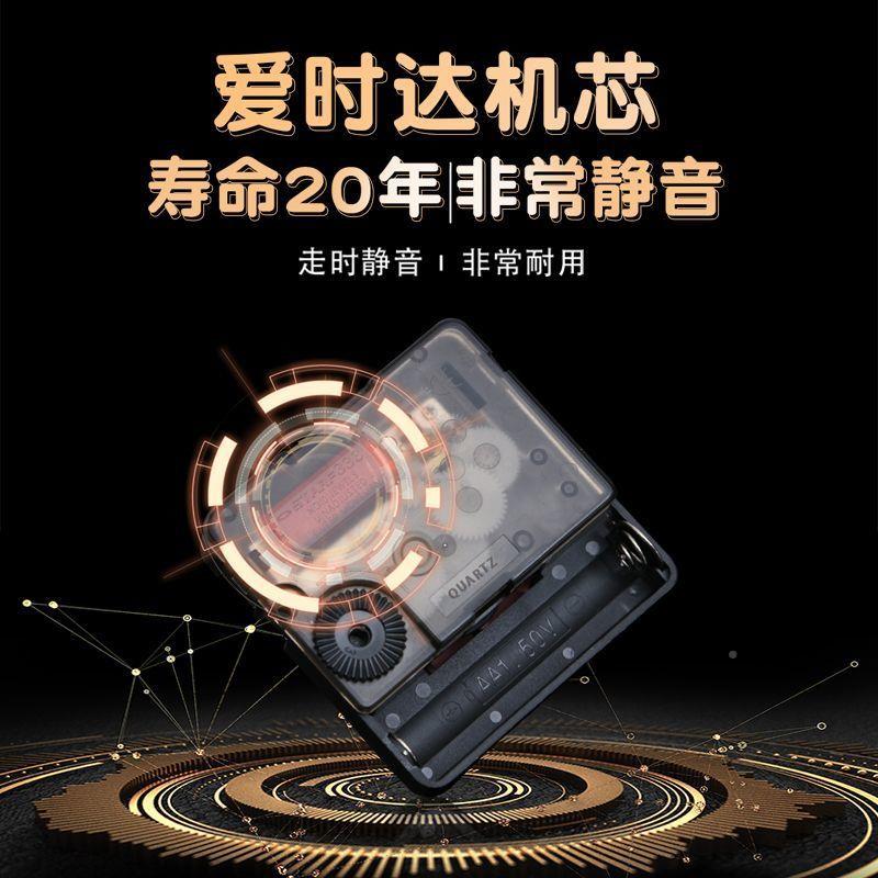 座家石用客AYThWcjP厅时钟尚钟表式摆件欧式静音桌面摆钟简约英台