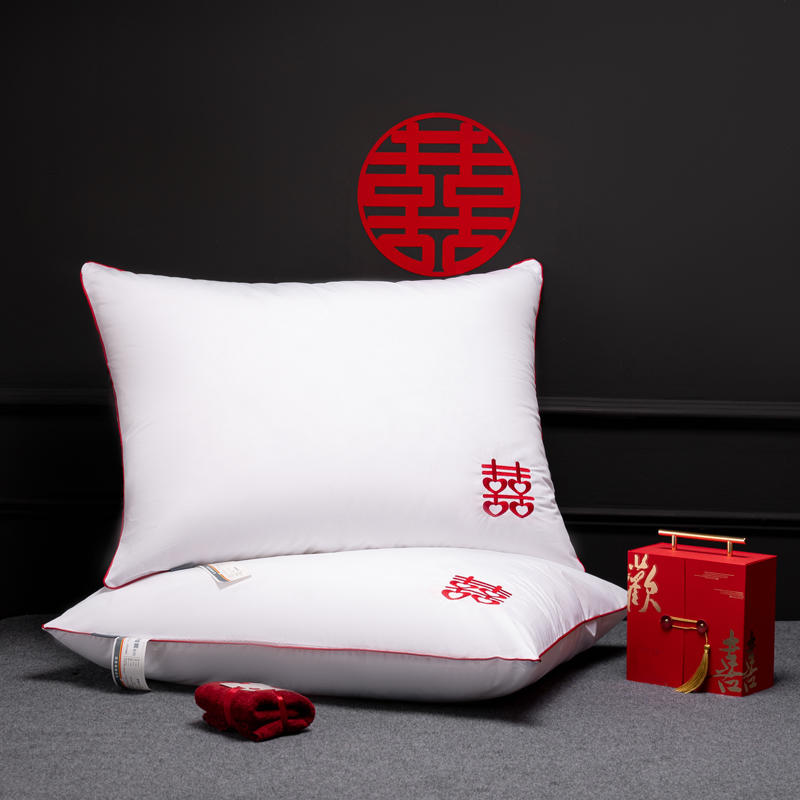 婚庆靠背芯绣喜字刺绣抱枕芯内胆内芯枕芯靠垫芯60x80CM棉抱枕心